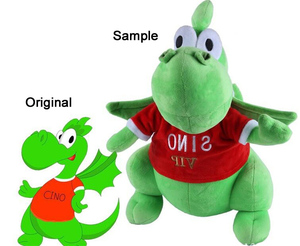 Muñecos de Peluche de Animales de Buena Calidad al por Mayor, Juguete de Peluche Suave con Relleno de Algodón PP, Diseño Bordado para Promoción de Cumpleaños - Product Image 3