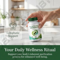 Capsules de drainage lymphatique, formule végétalienne à base de plantes, soutien à l'équilibre fluide, marque privée, faible MOQ, fabrication sous contrat