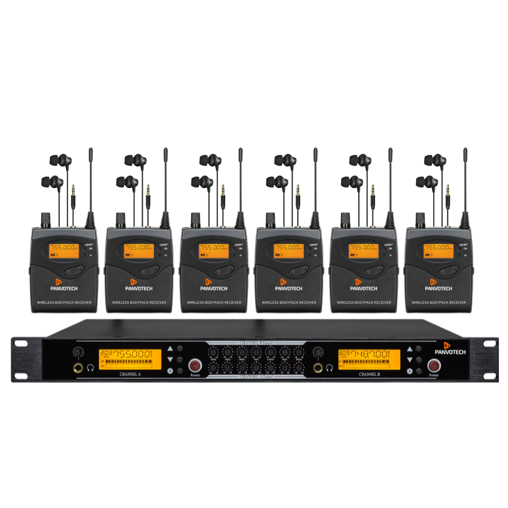 6 Bodypack Set