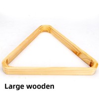 Support triangulaire professionnel pour billard à 8 boules, avec mécanisme à ressort à dégagement rapide et ajustement zéro interstice, accessoire de billard