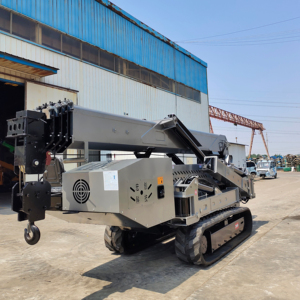 Duplex-Antrieb 20m Spinnenkran Teleskoparm-Hebebühne 360° Drehung Hohe Tragfähigkeit 10t Raupenkran - Product Image 4