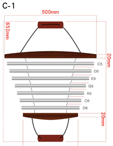Rasyen High Quality Swinging <strong>Chime</strong> <strong>Drum</strong> 7-9 Notes Musical Instrument for Sound Healing - Product Image 4