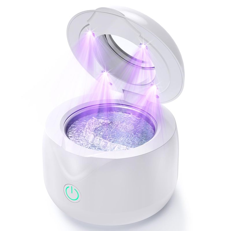 Ultrasonic Retainer Cleaner UV Dental Cleaning