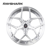 Velg Forged RS Custom 2 Piece 5x114.3 5x112 Brushed Rims 22 23 24 Inch untuk Ferrari Purosangue Audi RS7 C8