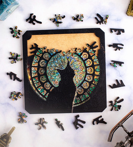 Chats et églises <span class=keywords><strong>Puzzle</strong></span> en bois 3D pour enfants personnalisé, produits de <span class=keywords><strong>puzzle</strong></span> à thème <span class=keywords><strong>d</strong></span>'église animale cadeaux <span class=keywords><strong>d</strong></span>'<span class=keywords><strong>anniversaire</strong></span> de vacances - Product Image 1