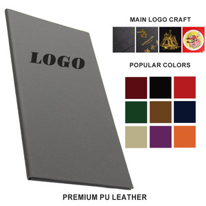 A4 A4 Kích Thước Tùy Chỉnh <span class=keywords><strong>Menu</strong></span> Da Bìa Chủ Góc Lý Tưởng Cho Nhà Hàng Thanh Đơn Thư Mục - Product Image 2