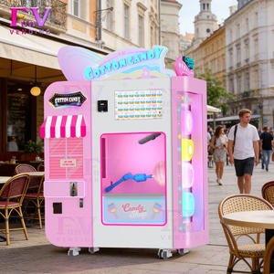 Máquina Expendedora de Algodón de Azúcar Downtown Plaza con Función de Autolimpieza, Alto Retorno de la Inversión, Gestión Remota, <span class=keywords><strong>Cambio</strong></span> de Monedas, Centros Comerciales - Product Image 2