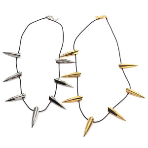 Collar de pantera negra para hombre, <span class=keywords><strong>Wakanda</strong></span> King T'Challa, con puntas de SIETE DIENTES, novedad - Product Image 1