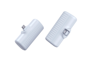 大容量5000mAhミニポケットパワーバンク内蔵Type-Cプラグ20W急速充電LEDインジケーターディスプレイリチウムポリマーバッテリー - Product Image 1