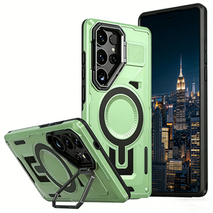 Funda Personalizada <span class=keywords><strong>para</strong></span> Teléfono Móvil S26/25/24/23 Ultra, Diseño Nuevo, TPU + PC, Carga Inalámbrica Magnética, Soporte <span class=keywords><strong>para</strong></span> Cámara - Product Image 5