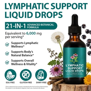 Gouttes Biologiques Marque Blanche <span class=keywords><strong>pour</strong></span> Ganglions Lymphatiques Enflés, Détoxification Hépatique, Renforcement Immunitaire, Sans Sucre, Sans Alcool, OEM - Product Image 4