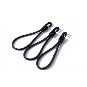 품질 보증 다기능 4mm 다채로운 원형 플라스틱 후크 PP 고무 충격 흡수 로프 루프 - Product Image 1