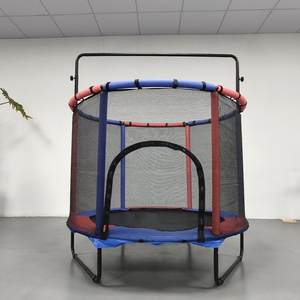 <span class=keywords><strong>Petit</strong></span> <span class=keywords><strong>Trampoline</strong></span> Non Pliable Zoshine pour Adultes et Enfants - Rebondeur de Fitness Compact 55 Pouces <span class=keywords><strong>Rose</strong></span> pour Intérieur - Product Image 3
