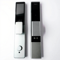 Serrure de porte intelligente pour maison connectée, économique, avec identification faciale par veine palmaire, déverrouillage à distance par application, empreinte digitale 3D automatique et écran