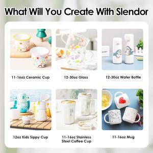 Yinghe 11-30oz pietre preziose tazza macchina stampa a sublimazione macchina semi-automatica digitale tazza trasferimento di calore macchina da stampa - Product Image 4