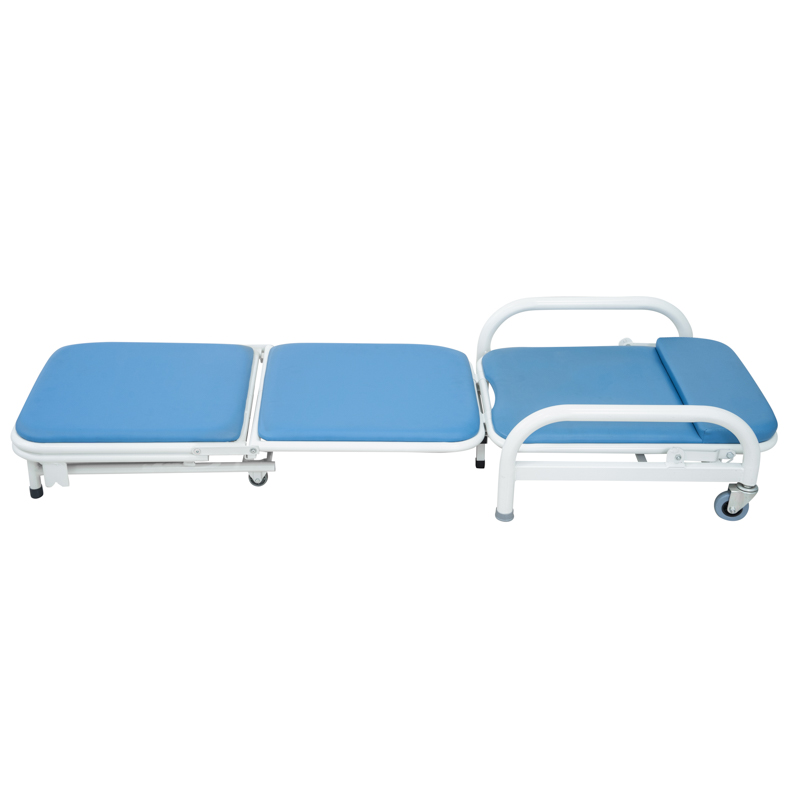 MN-PHY003 Multi-function Accompanying Chair Nursing Sleeping Bed Hospital Folding Chair Bed