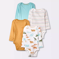 Aktions preis Neues Design Bambus Anpassen Säugling Kind Gestrickt Neugeborene Stram pler Baby Body