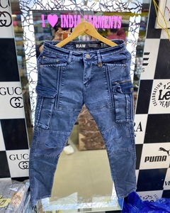 Amirys 2025 Pantalones Casuales para <span class=keywords><strong>Hombre</strong></span>, <span class=keywords><strong>Jeans</strong></span> Biker Ajustados con Bordado, Denim Desgastado de Algodón, Tendencia de Moda Unisex - Product Image 5