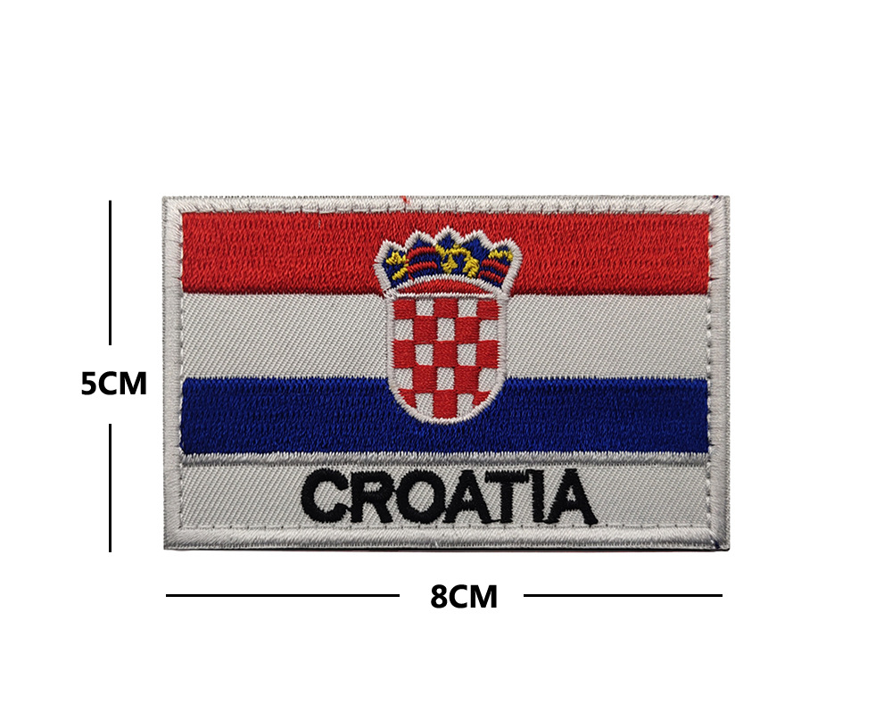 V90432-1 Croatia-white border