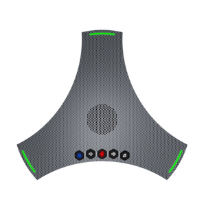 2025 tốt nhất bán bảng không dây đa hướng USB hội nghị Microphone với loa đa Microphone hệ thống hội nghị - Product Image 2