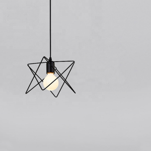 Intérieur Vintage En Fer Noir E27 E26 Unique Tête Lumière Luminaire Suspendu Lustre - Product Image 2