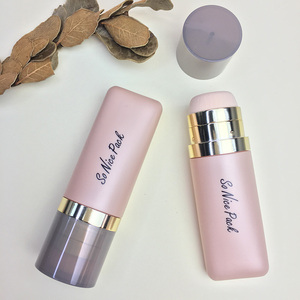New design Sunscreen Tanning Oil Plastic Bottle For Skincare Face Cream private label foundation bottle