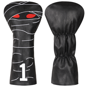 Accessoires de golf de luxe en gros : Housse de tête de driver en cuir PU de qualité supérieure - Product Image 3
