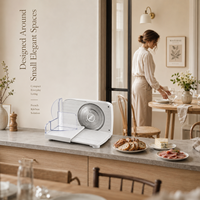 Fabricant de trancheuses alimentaires électriques 150W pour la découpe de viande, pain et fromage avec support OEM ODM pour les importateurs d'appareils de cuisine