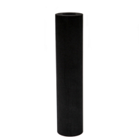 Cartouche de filtre à eau en bloc de charbon actif de coque de noix de coco fritté certifiée NSF53, offrant une élimination des COV, services OEM