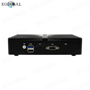 Mini-ordinateur Linux Intel Celeron J1900 4*RJ45 <span class=keywords><strong>Giga</strong></span> LAN, affichage HD VGA, faible consommation TDP 10W, sans ventilateur, mini PC économique - Product Image 2