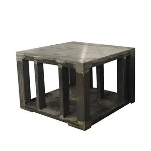 OEM Structure Design Metal Fabrication Welding Custom Metal Processing Laser Cutting Stainless Steel Table Frame Table Legs