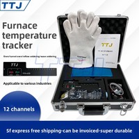 Thermomètre de température pour four automobile TTJ Brand TTS-A12 avec 12 canaux, puissance de 1 kW, 110 V, garantie de 2 ans, 4,5 kg