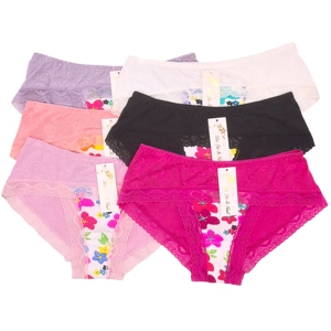 Low Price Women Lace <strong>Nickers</strong> Jacquard Fabrics Ladies Panties Underwear Hot Sell Brief Women With Best Service and Low Price - Product Image 2