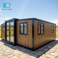 Dernier design de maison préfabriquée en conteneur, conteneurs habitables de 20FT, 30FT, 40FT, villas en conteneurs avec 3 chambres et salle de bain