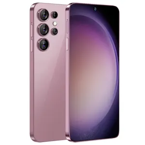 Nieuwe S23 Ultra 7.2in 8Gb + 256Gb Android Smartphone 10 Core 5G Laat Telefoon S23ultra Wereldwijde Editie Mobiele Telefoon