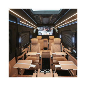 RELYAUTO 2024 مقعد داخلي فاخر بتصميم جديد قابل للتعديل كهربائي للمقاعد مع منضدة لسيارة سبرينتر - Product Image 1