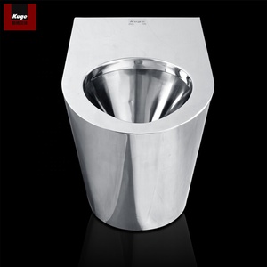 Environmental Caravan Used Industrial Stainless Steel one piece Toilet bowl price