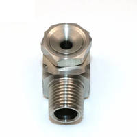 Boquilla de Pulverización Tangencial de Acero Inoxidable Huajue de 3/8 Pulgadas, Tipo Estándar, Ángulo de Pulverización de 51-144 Grados, Boquilla de Pulverización de Cono Hueco