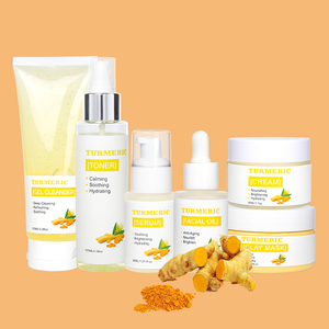 MELAO OEM <span class=keywords><strong>Kit</strong></span> de Cuidado de la Piel Vegano de Marca Privada, Fabricante de Kits de Cuidado Facial <span class=keywords><strong>Coreano</strong></span> con Cúrcuma Anti-Acné e Iluminador, Set de Regalo - Product Image 3