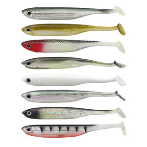 Leurre souple en PVC, queue en T creuse, pour carpes et black-bass, lancer longue distance, appât vivant sans hameçons, montage de pêche au black-bass - Product Image 1