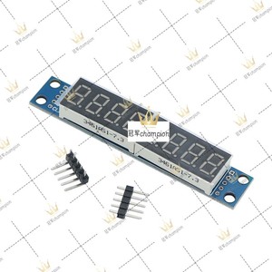 8-bit Nixie tube <strong>display</strong> module MAX7219 LED <strong>display</strong> supports cascade 8-bit serial <strong>control</strong> of 3 IO ports - Product Image 1