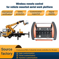 Télécommande Hydraulique Industrielle Proportionnelle à Code Roulant Évolutif, Étanche, Portée 225m, Prise en Charge OEM/ODM pour Excavatrice