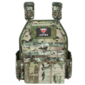 Gilet tactique léger en polyester 1000D, équipement tactique, chasse, protection, Molle, fabriqué en Chine - Product Image 2