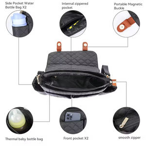 Organizzatore di passeggini in poliestere multifunzione trapuntato trapuntato personalizzato - Product Image 3