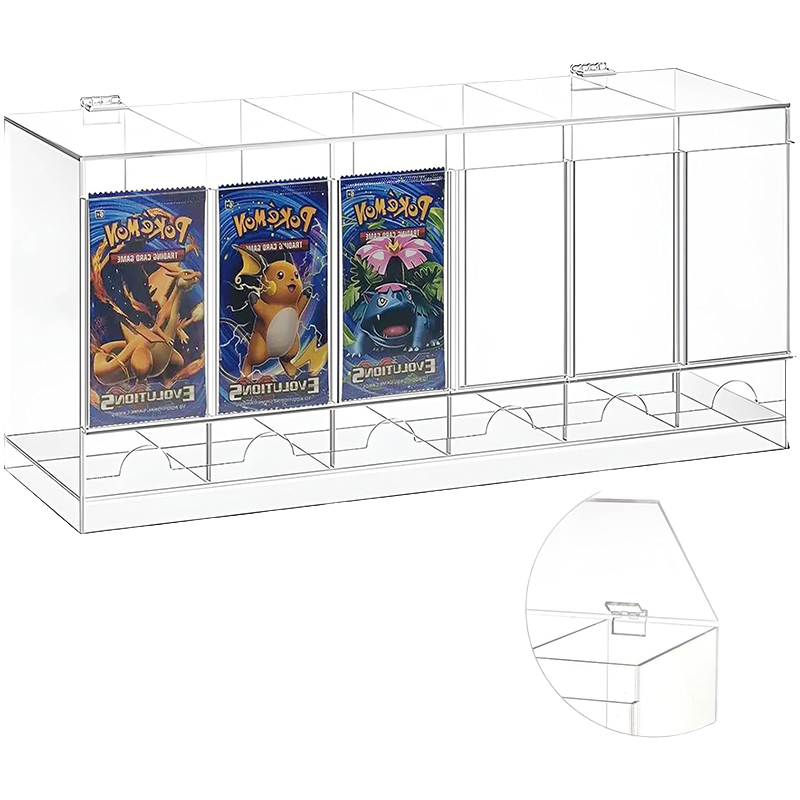 booster pack storage box DEDC Protector Card Holder UV Magnetic Case MTG Display Holder Clear Cases Fit for Standard Cards Protect Collectible Sports Gaming Cards (Collector Pack(10pcs)) : Toys & Games for Taco Cat Goat Cheese Pizza Factory Price Card Storage Case