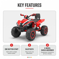 Voiture électrique pour enfants, jouet à piles 12V 24V, tout-terrain, buggy de plage, moto pour les enfants de 2 à 4 ans