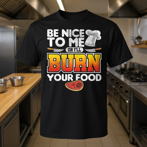 Camiseta para chefs y cocineros de línea, diseño promocional para chef de cocina - Product Image 3
