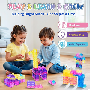 Bloques de Apilamiento Educativos y Sensoriales, 40 Piezas, para Aliviar el Estrés, Regalo para Mayores de 14 Años - Product Image 3