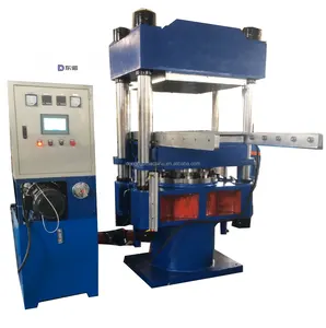 Máquina de prensa de vulcanización de Qingdao, máquina de prensa de vulcanización de placa de aceite de silicona, prensa hidráulica para vulcanización de caucho
