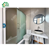 Maison modulaire préfabriquée petit conteneur maison grand-mère jardin plat extérieur préfabriqué maison conteneur 20 pieds maison de luxe Australie